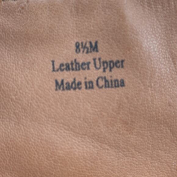 L’Amour Des Pieds black leather witchy lace up ankle boots - Picture 7 of 7